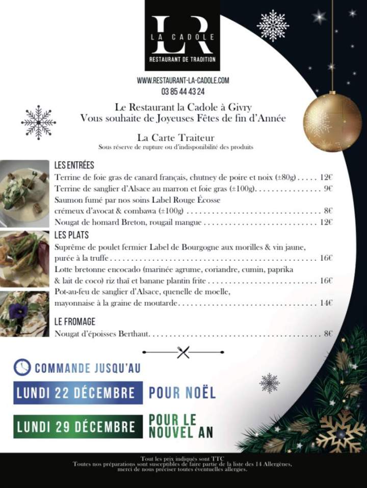 Restaurant de cuisine traditionnelle Givry